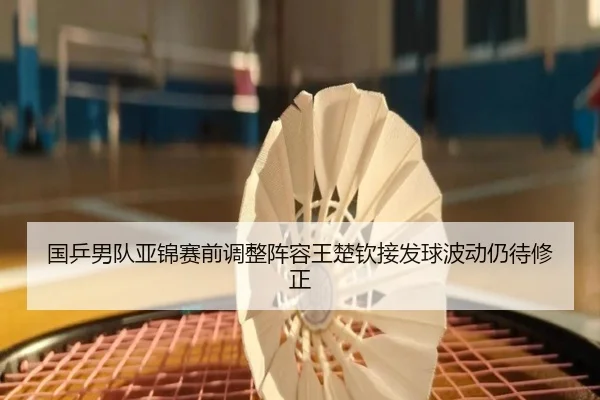 国乒男队亚锦赛前调整阵容王楚钦接发球波动仍待修正